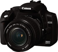 Canon camera 350d